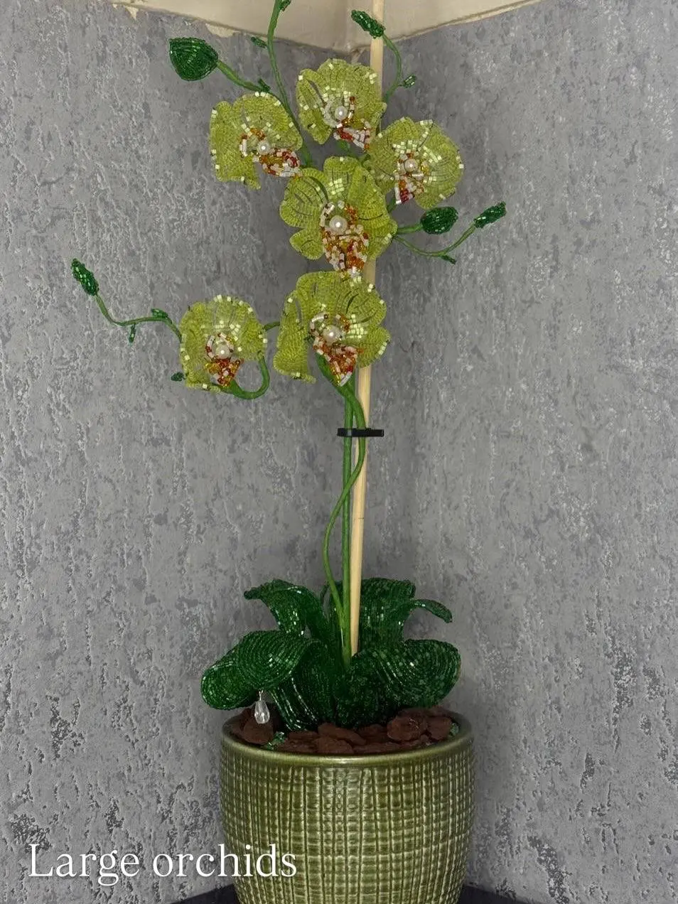 Large Orchid – Green
